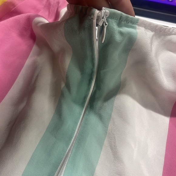 Slate & Willow Combo Striped Faux Wrap Dress size 6 - Picture 5 of 5